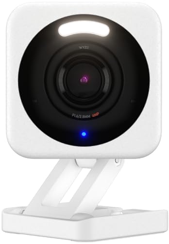 WYZE Cam v4 (Latest Model), 2.5K AI Security Camera, Indoor/Outdoor Cameras for Home Security, Baby Monitor &