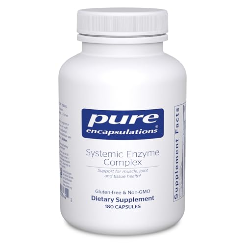 Pure Encapsulations Systemic Enzyme Complex, 180 Capsules