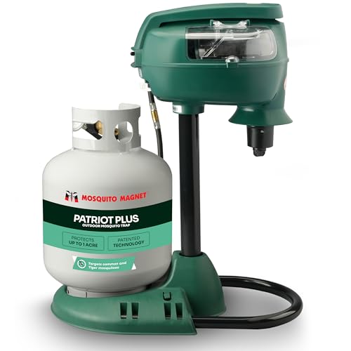 Mosquito Magnet MM4200B Patriot Plus Mosquito and Flying Insect Trap and Killer - Outdoor Fly Trap Protects