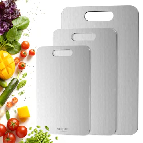 Sufkodu Titanium Cutting Board Set