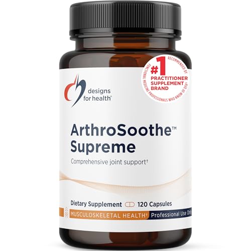 Designs for Health ArthroSoothe Supreme - Joint Support Supplement for Adults with Glucosamine Sulfate