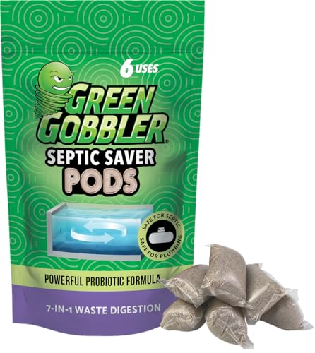 Green Gobbler Septic Tank Enzyme Treatment Packets