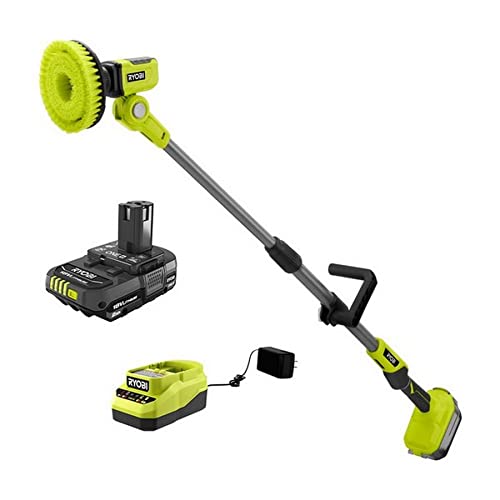 RYOBI ONEAND Power Telescoping Power Scrubber Kit