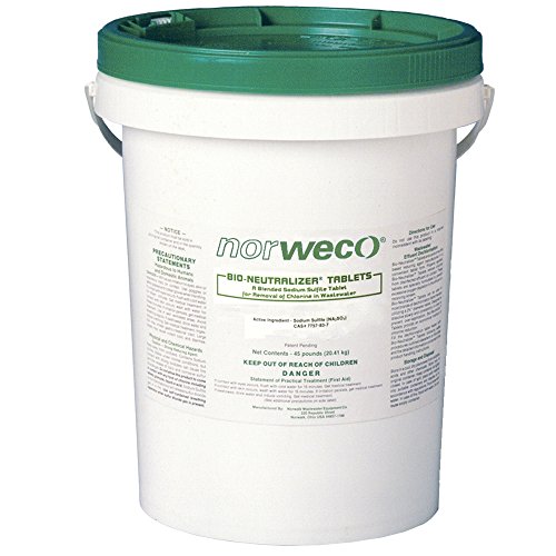 Norweco 45lb. Bio-Neutralizer Dechlorination Tablets
