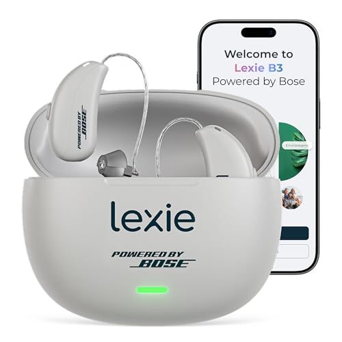 Lexie B3 OTC Hearing Aids Powered by Bose Sound Technology for Superior Speech Clarity