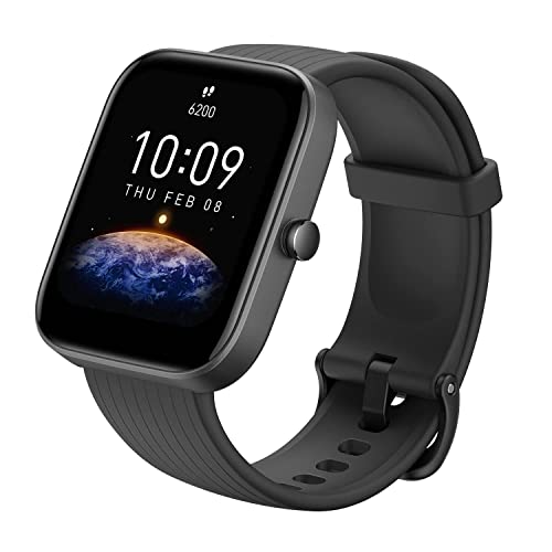 Amazfit Bip 3 Smart Watch for Android iPhone, Health Fitness Tracker with 1.69" Large Display,14-Day Battery
