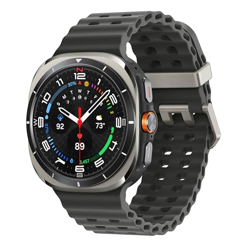 Samsung Galaxy Watch Ultra (2025) 47mm LTE Smartwatch, Titanium Casing, Advanced Sleep Coaching, Running