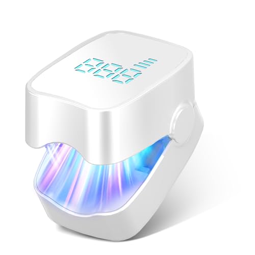 ASLAWU Nail Fungus Laser Treatment LED Light Device - Rechargeable At-Home Nail Care Tool for Toenails &