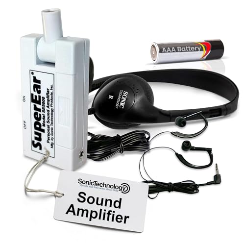 SuperEar Model SE5000 (PSAP) for Seniors - Hearing Amplifiers for Seniors, Super Ear Personal Sound Amplifier