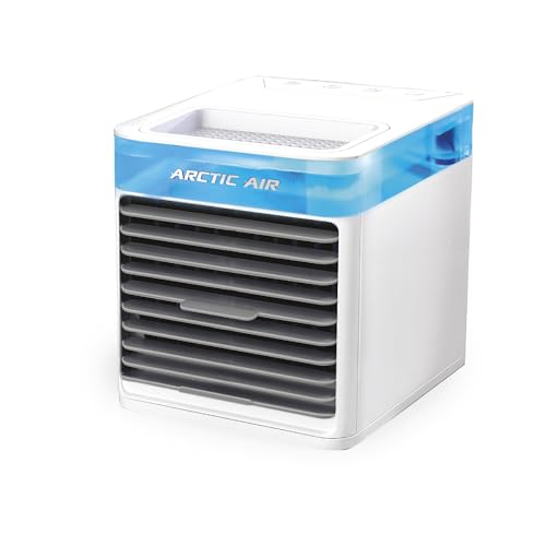 Arctic Air Pure Chill 2.0 Evaporative Air Cooler by Ontel - Powerful, Quiet, Lightweight and Portable Space Co