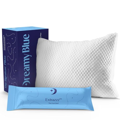 DreamyBlue Shredded Memory Foam Pillow
