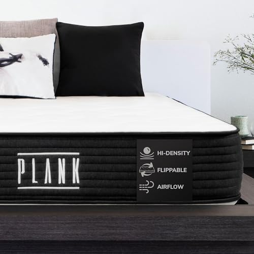 Brooklyn Bedding Plank Firm 10" Full Mattress |Breathable Materials