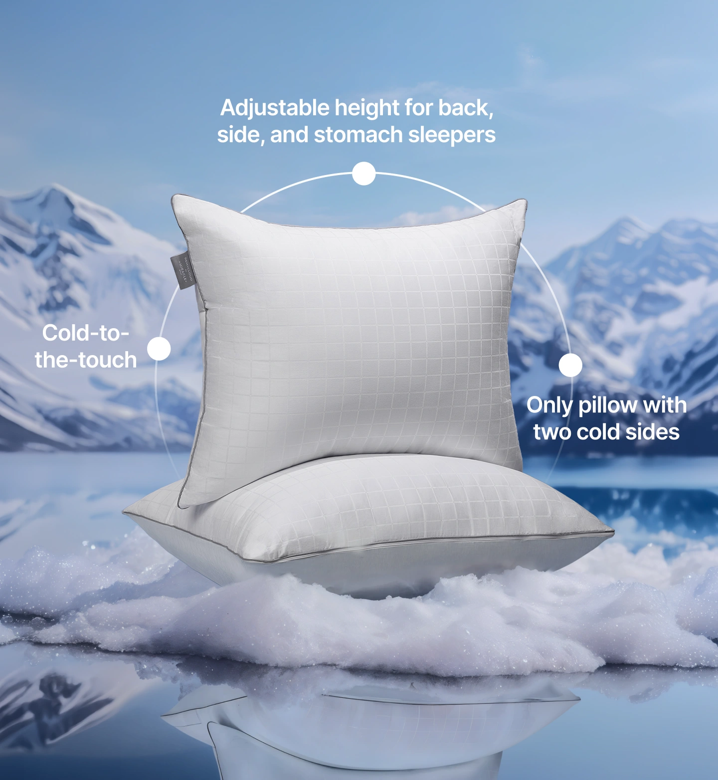 RemyCloud Miracle Cooling Pillow