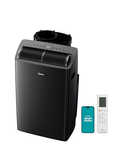 Midea Duo 14,000 BTU (12,000 BTU SACC) High Efficiency Inverter, Ultra Quiet Portable Air Conditioner, Cools