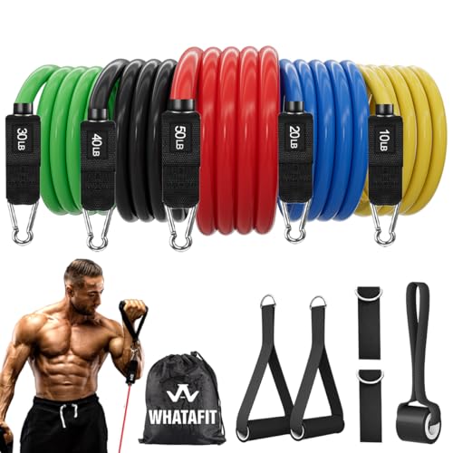 WHATAFIT Resistance Bands with Handles