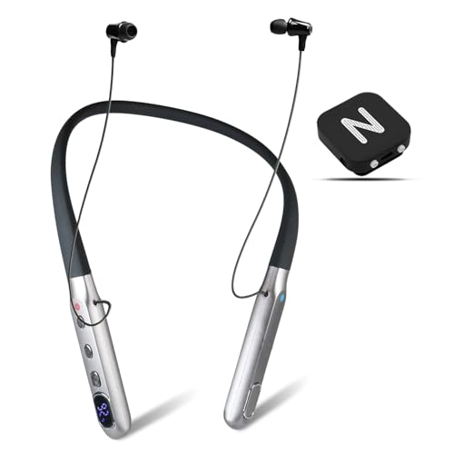 Neosonic Rechargeable Hearing Amplifier to Aid TV Watching and Conversation, Wireless Neckband Headphones for