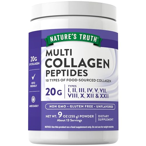 Nature's Truth Multi Collagen Peptide Complex Powder | 9 Oz