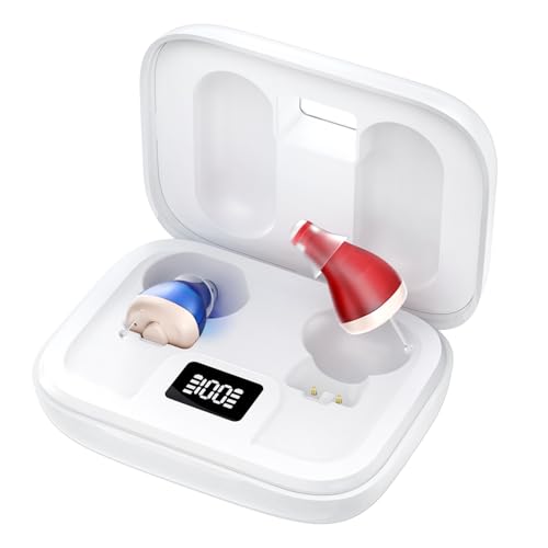Flaygo Rechargeable Hearing Amplifier for Seniors with 16-Channel Digital Chips Intelligent Noise Cancellation