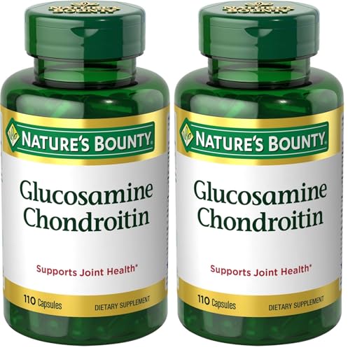 Nature's Bounty Glucosamine Chondroitin Pills and Dietary Supplement