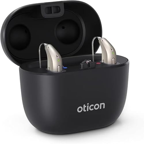 Oticon Intent Smart Charger miniRITE – Fast Charging Dock Exclusively for Oticon Intent Hearing Aids