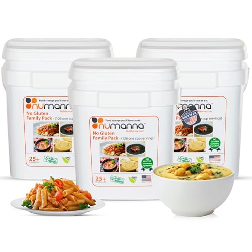 Numanna 3-Month No-Gluten Family Pack Bucket